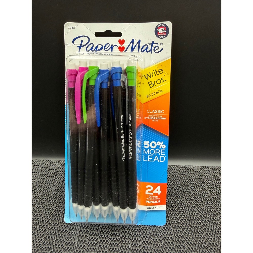 Paper Mate Write Bros Classic 0.7mm Mechanical Pencils 24 Count HB Lead 2171181